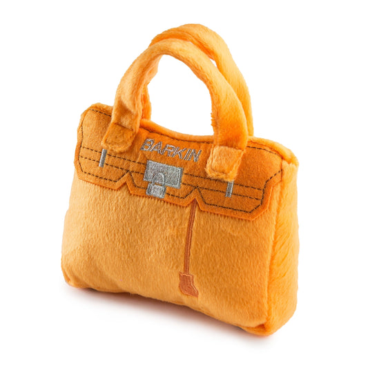 Orange Barkin Dog Toy