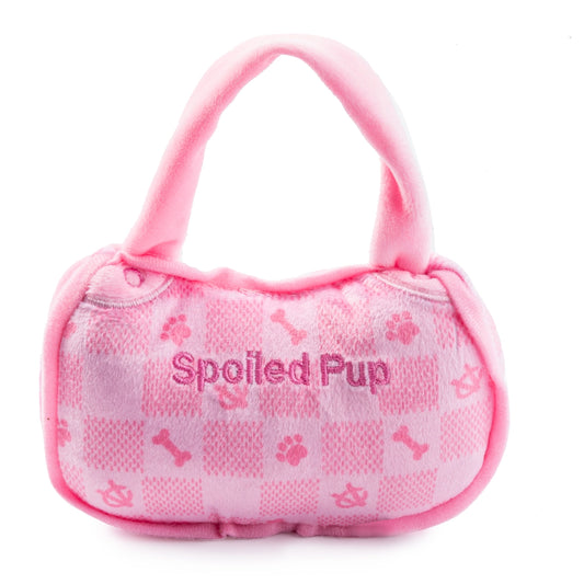 Pink Checker Chewy Vuiton Handbag-Small