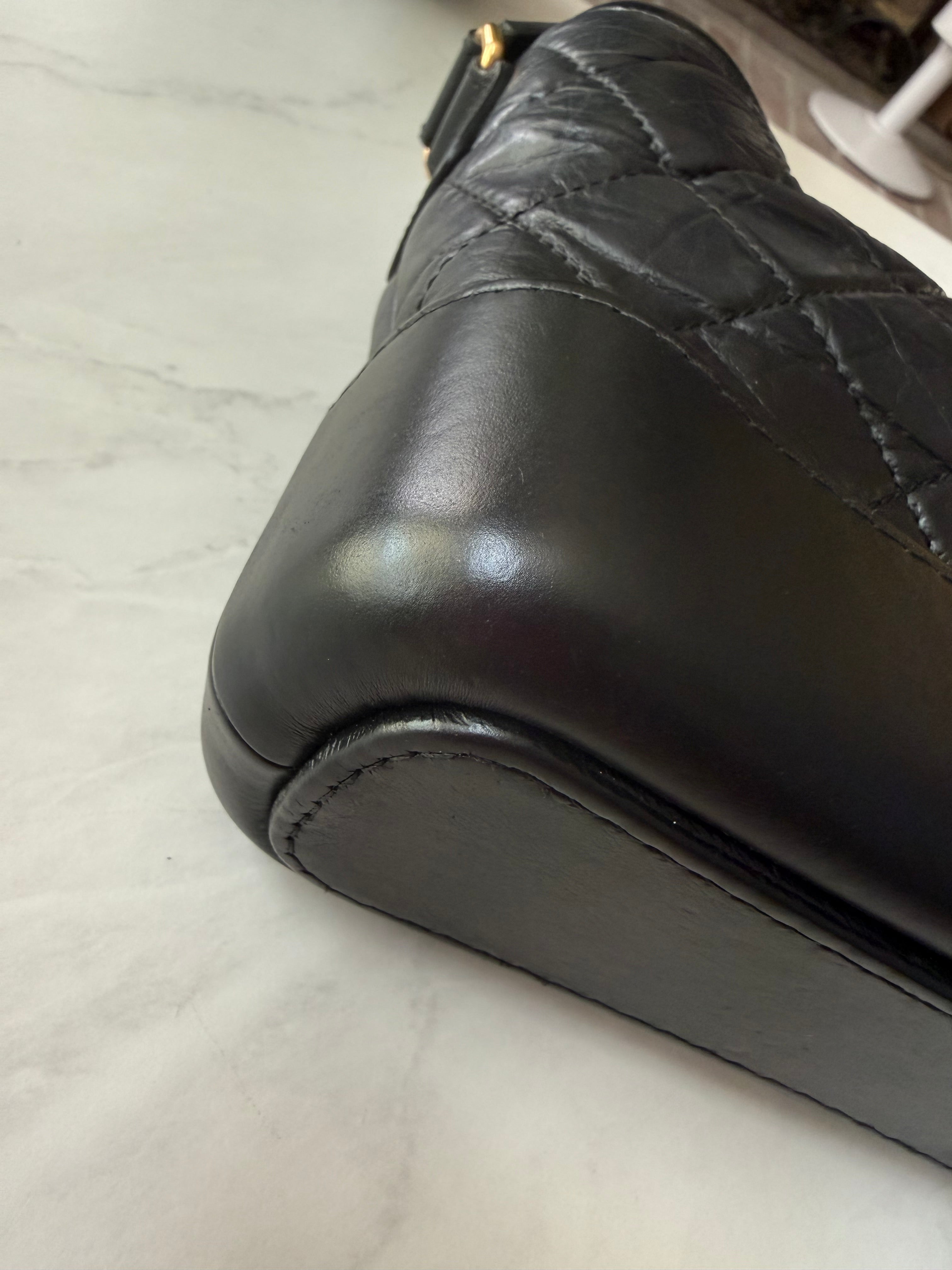 Chanel Aged Calfskin Quilted Small Gabrielle