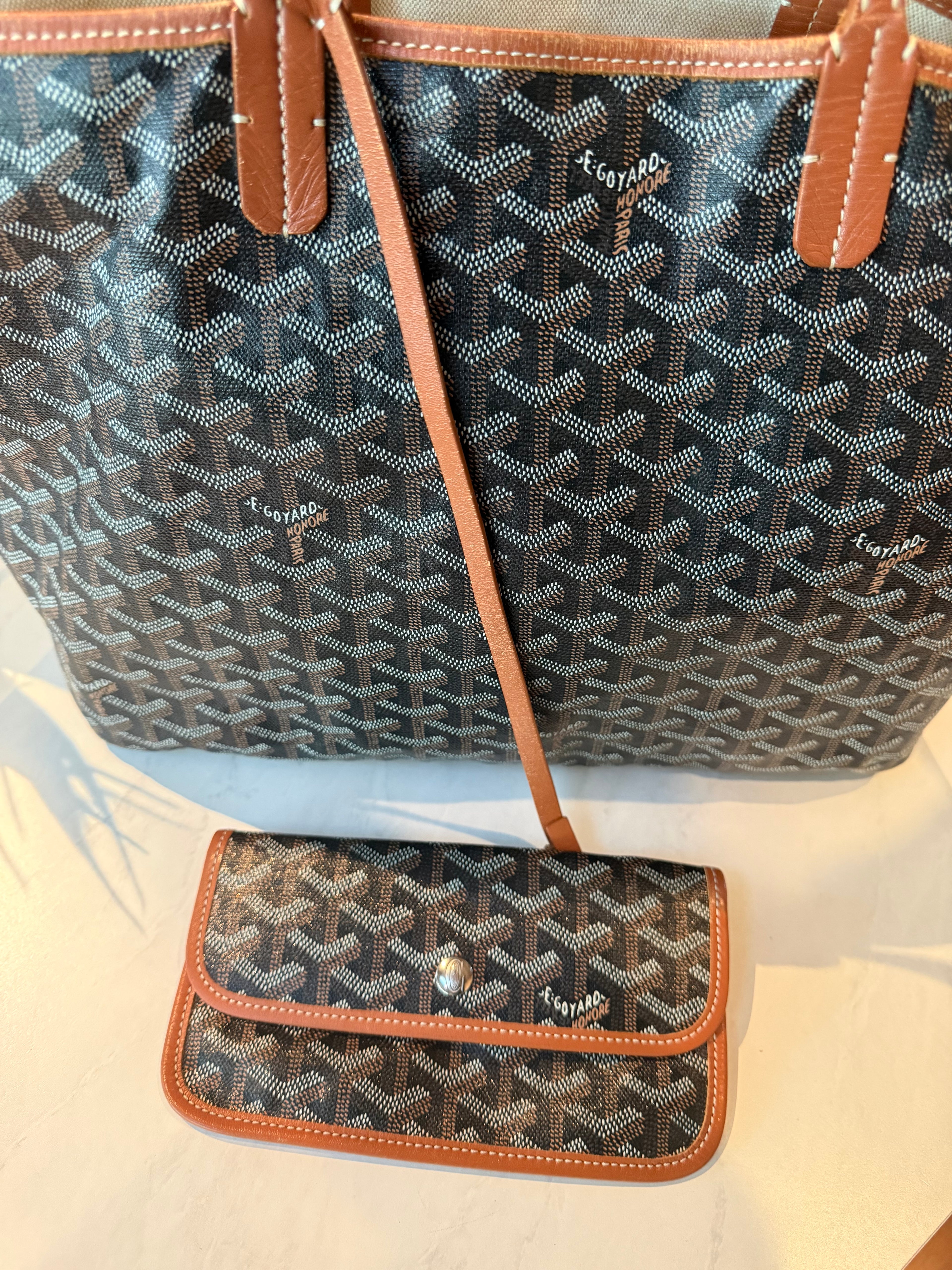 Goyard St. Louis Tote w/ Pouch PM