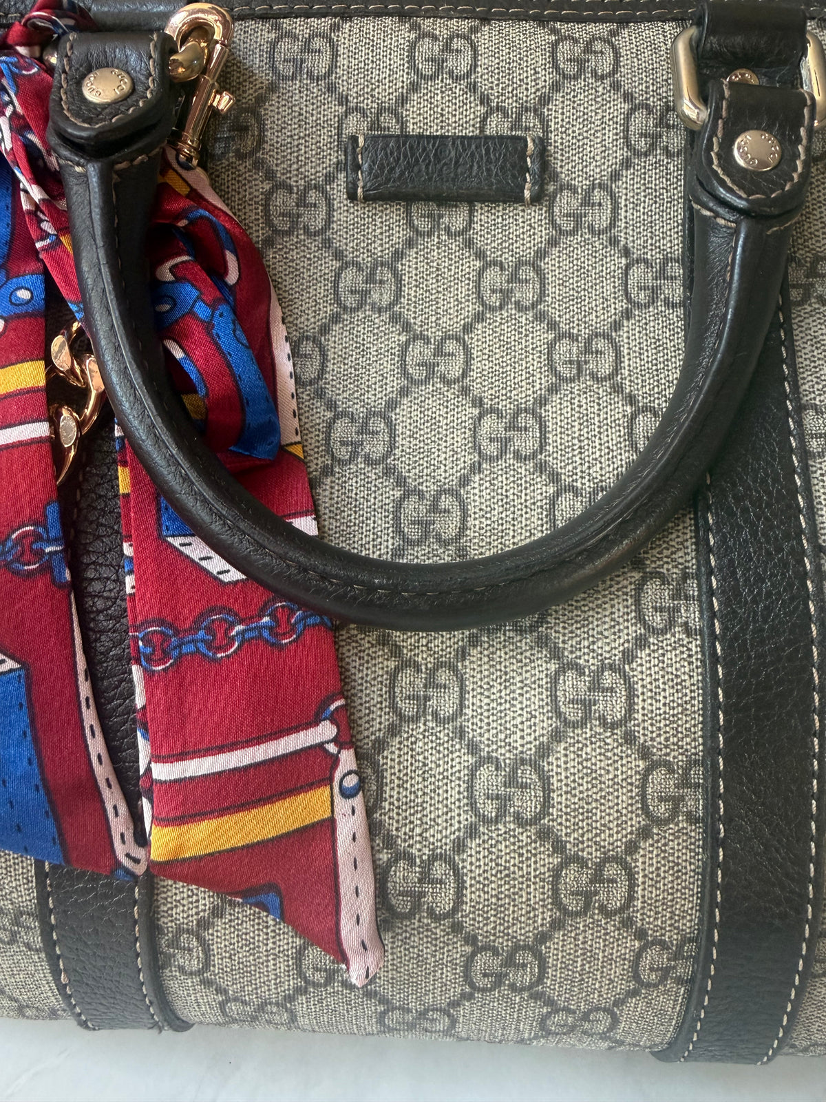 Preloved Gucci GG Supreme Joy Boston Bag