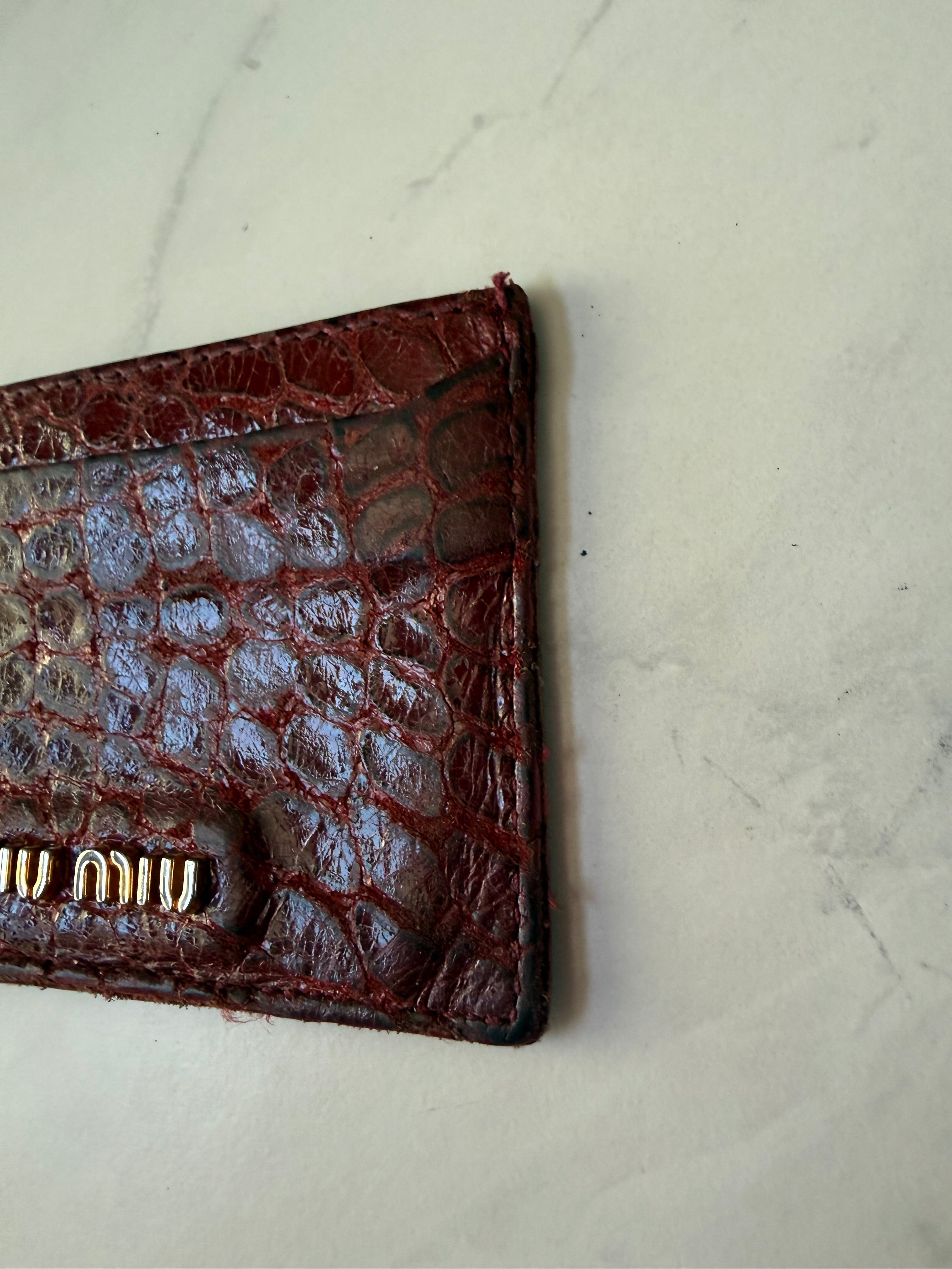 Miu Miu Card Holder