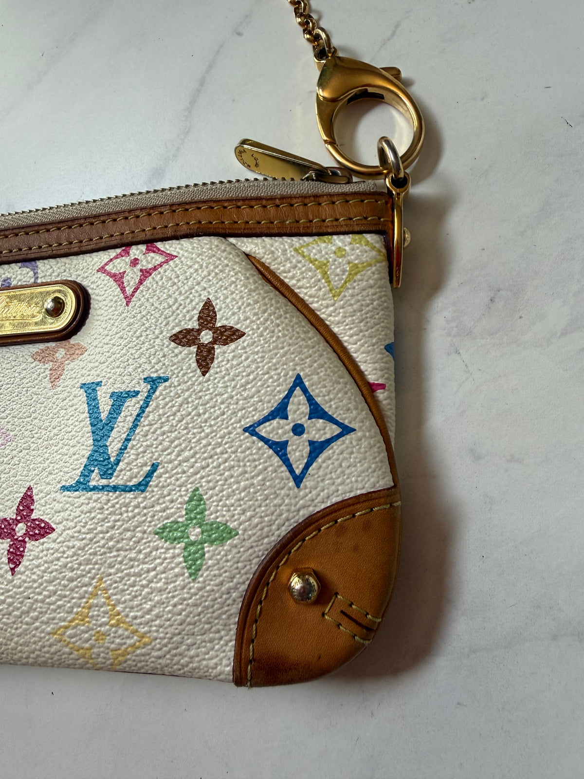 Louis Vuitton Monogram Multicolor Pochette Milla