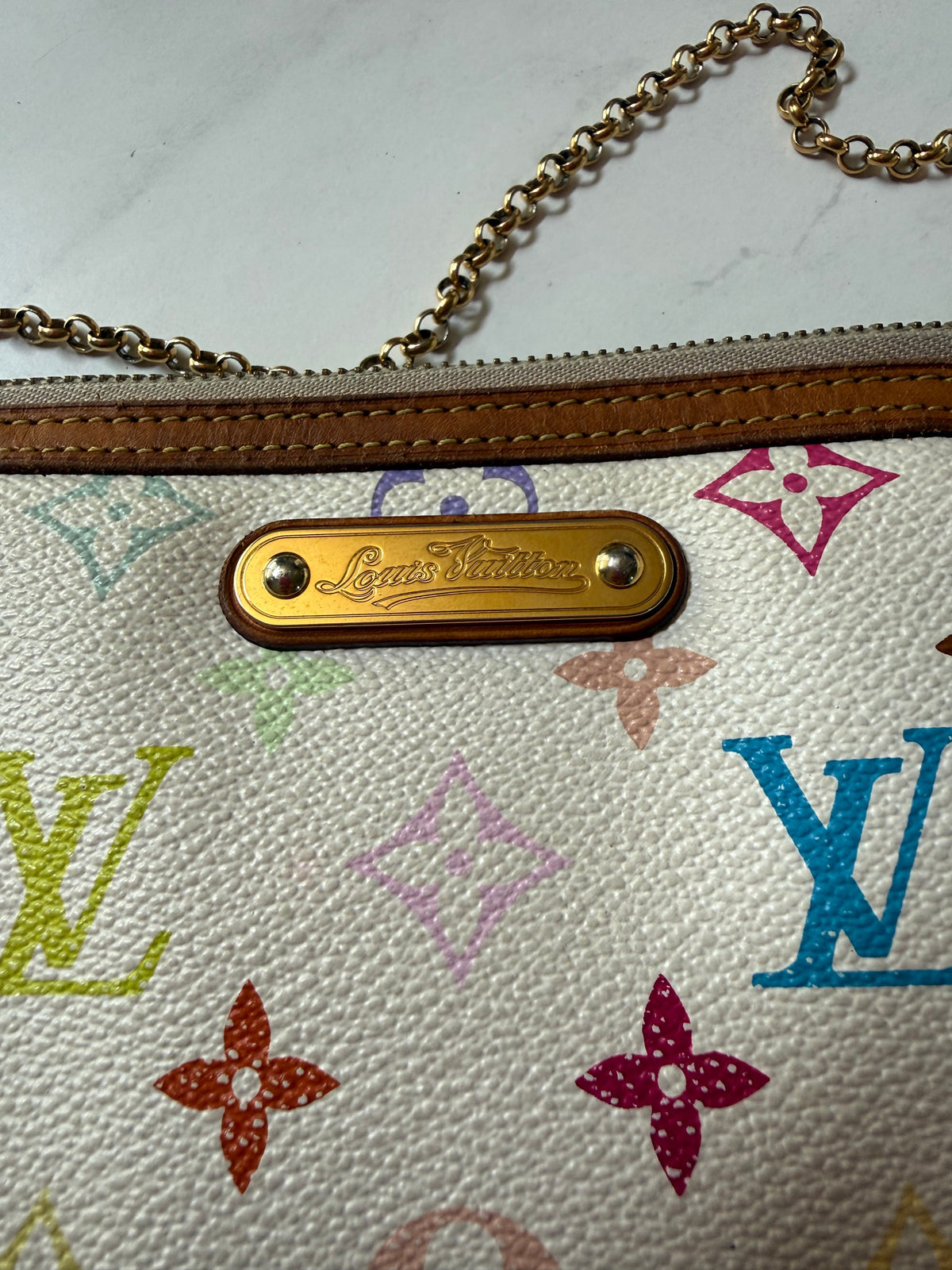 Louis Vuitton Monogram Multicolor Pochette Milla