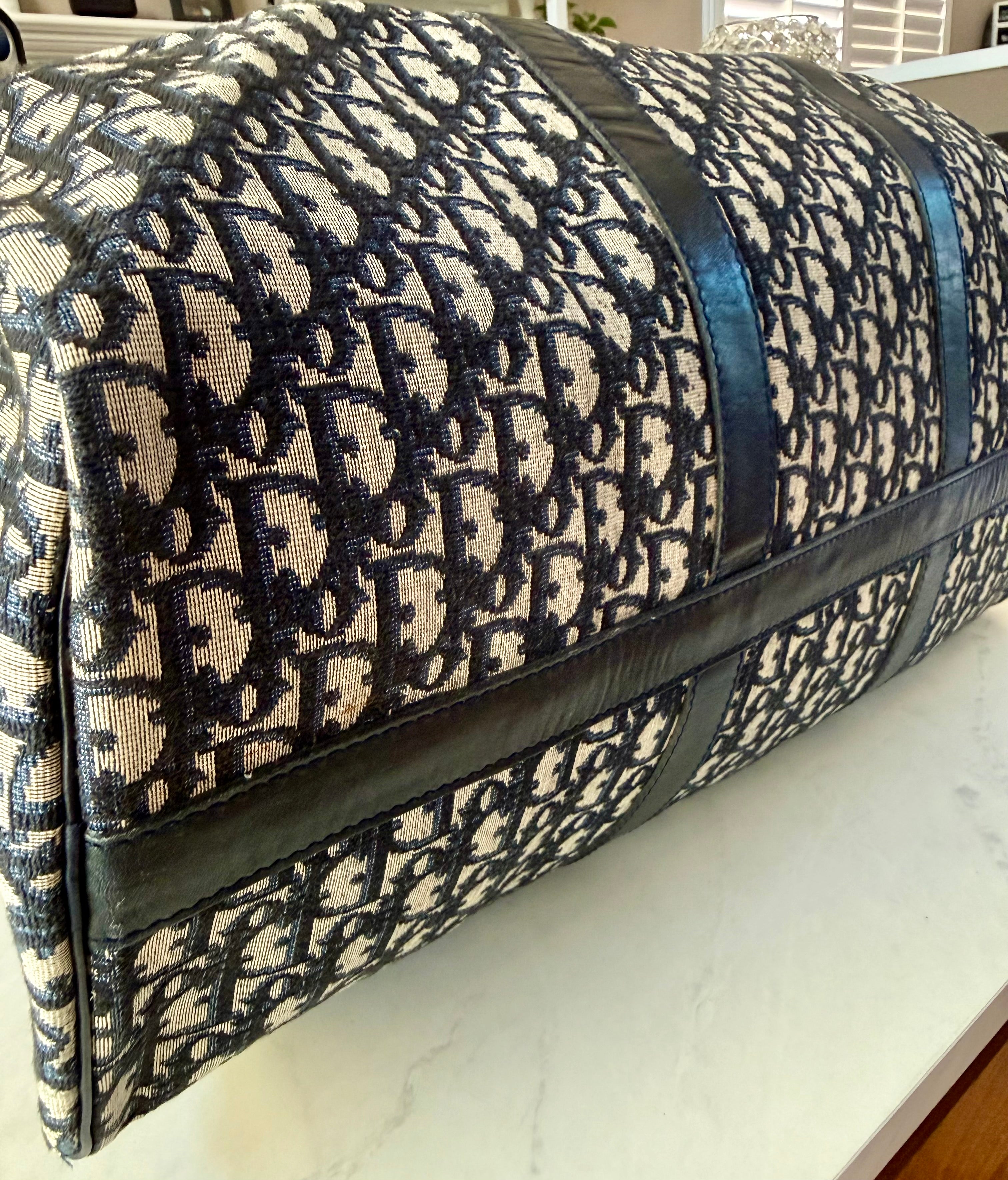 Christian Dior Oblique Duffle Bag