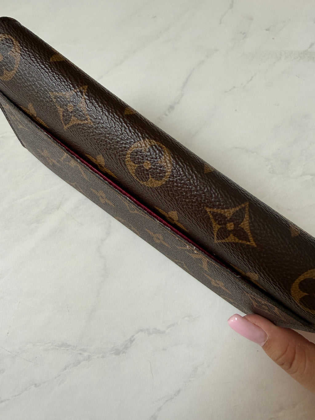 Louis Vuitton Sarah Wallet (Fuchsia)
