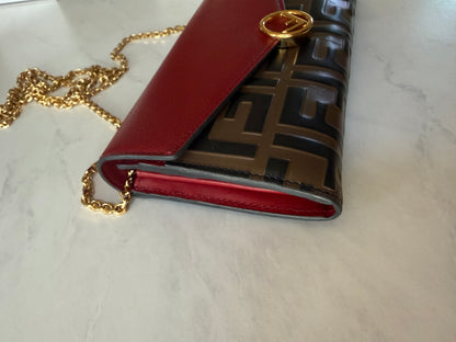 F Is Fendi Leather Wallet On Chain