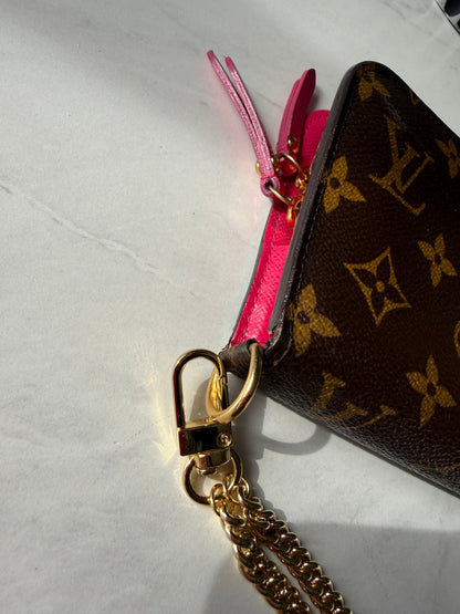 Preloved Louis Vuitton Insolite Rose Pink Wallet