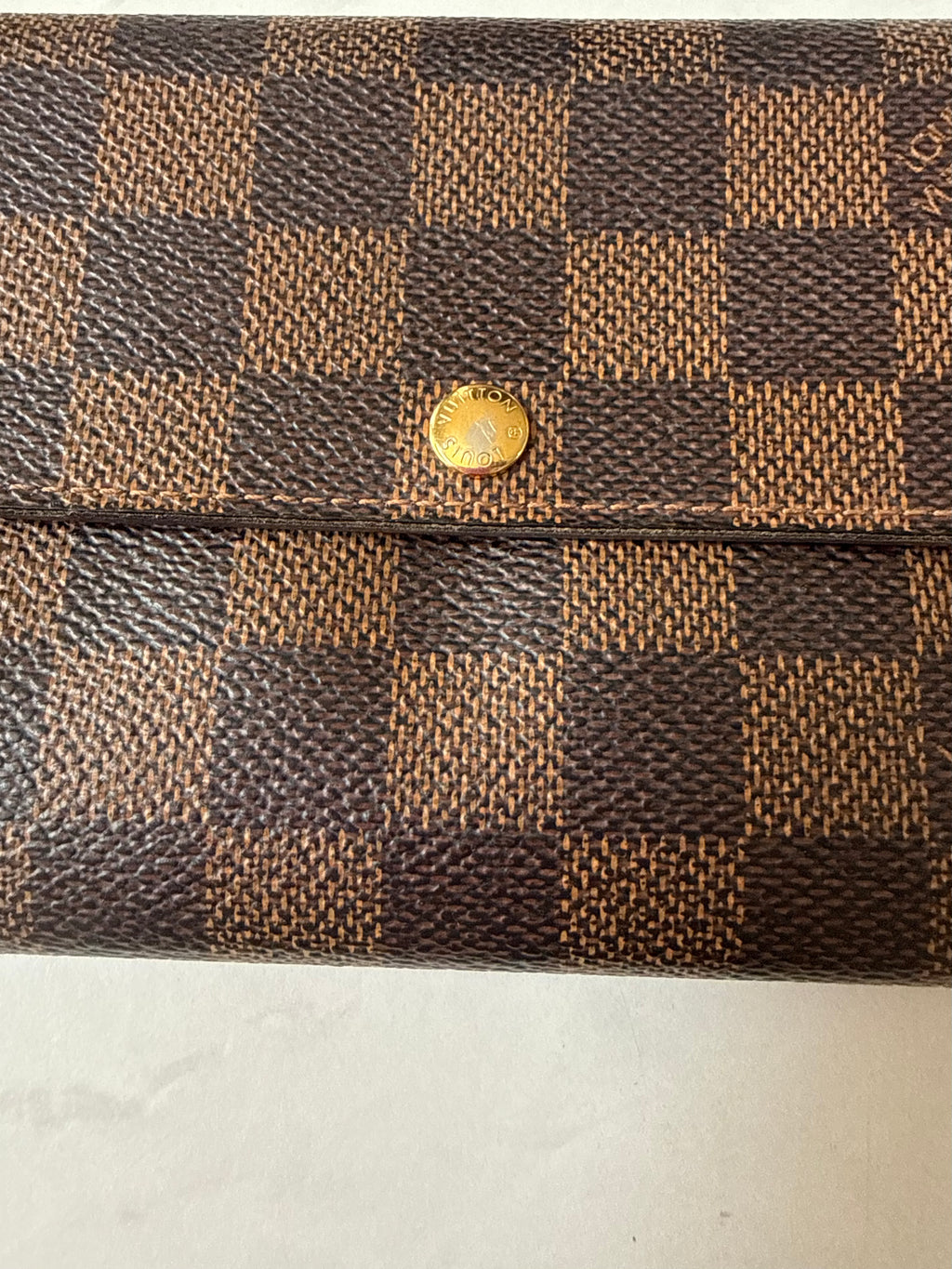 Louis Vuitton Ebene Sarah Wallet