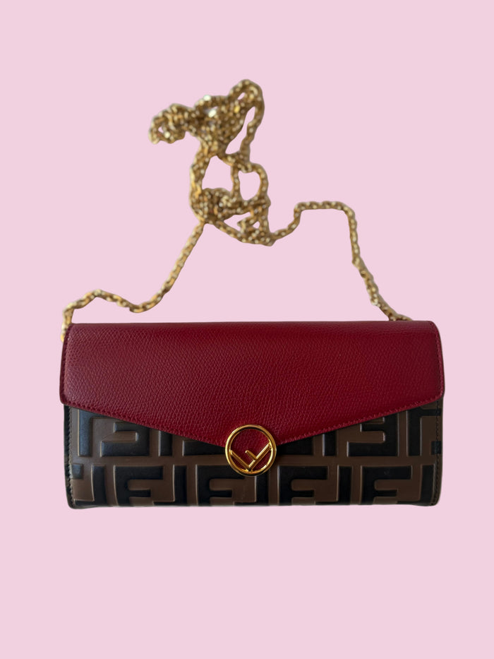 F Is Fendi Leather Wallet On Chain