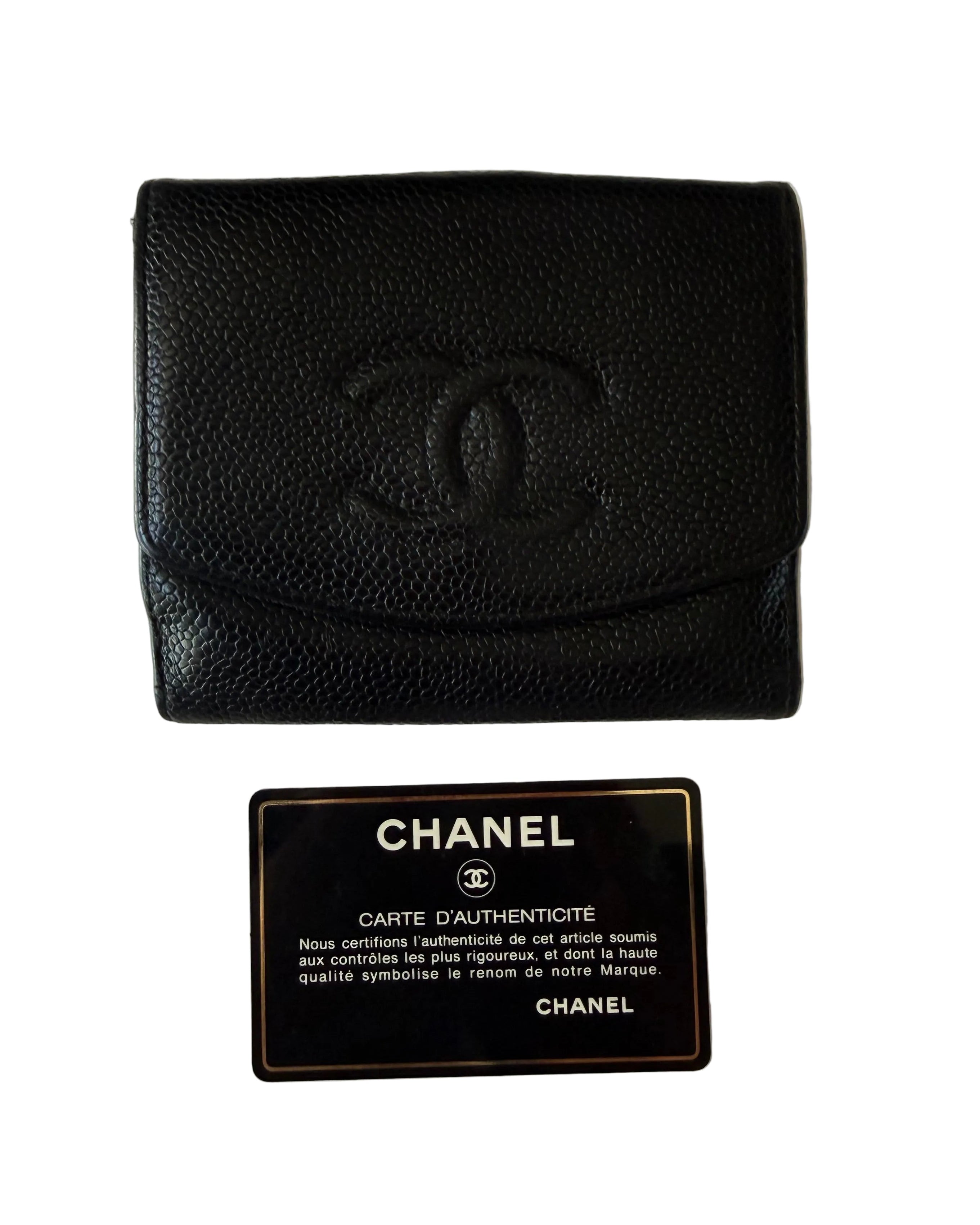 Preloved Chanel Calfskin Bifold Wallet