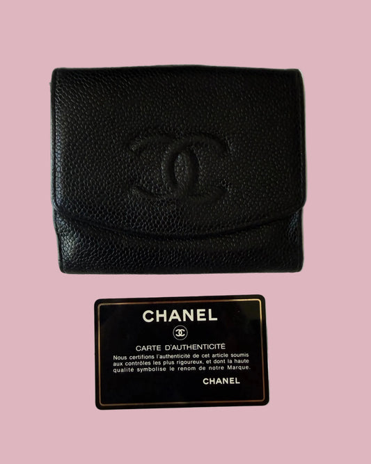 Preloved Chanel Calfskin Bifold Wallet