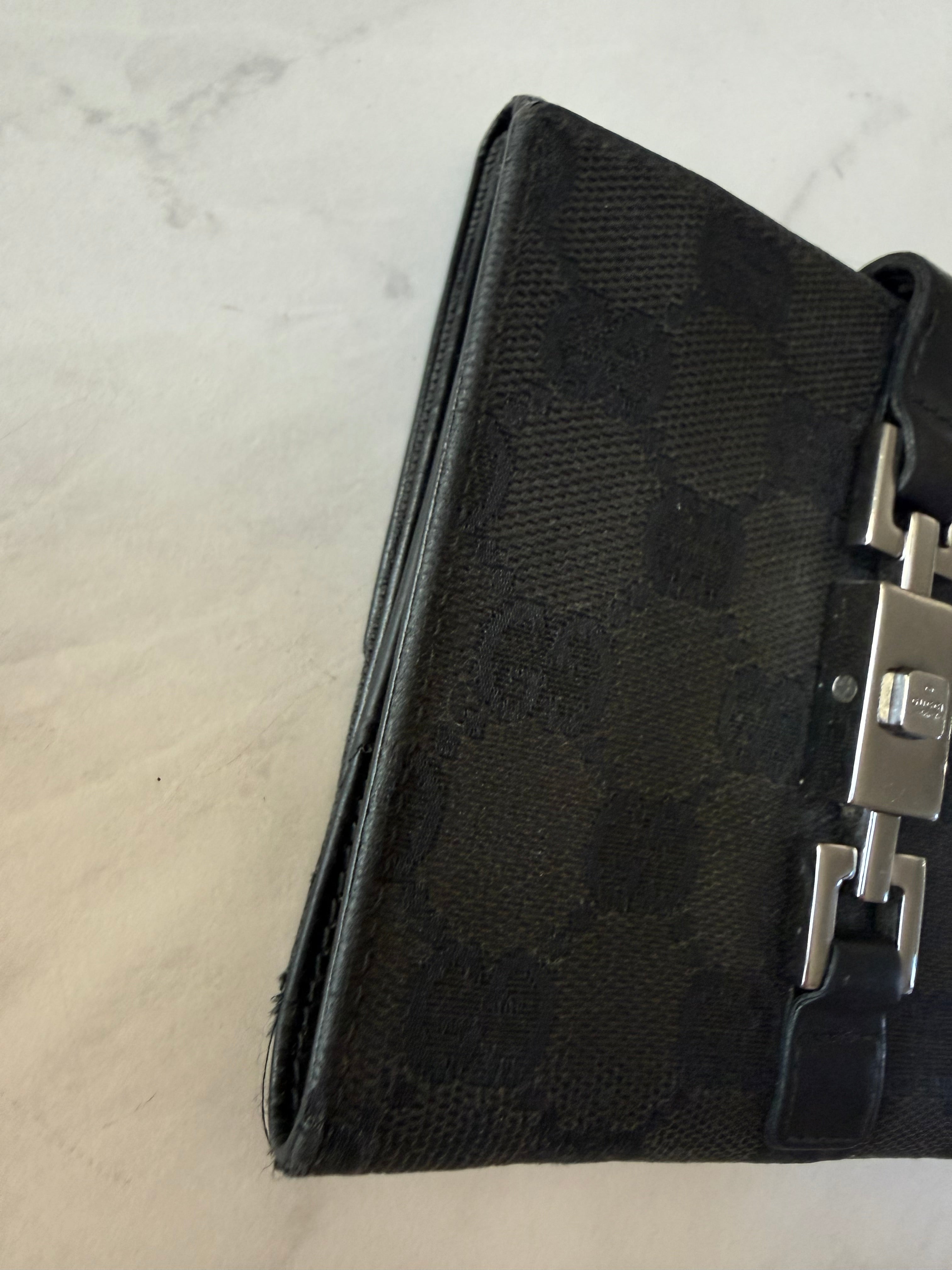 Black Gucci Jackie Wallet