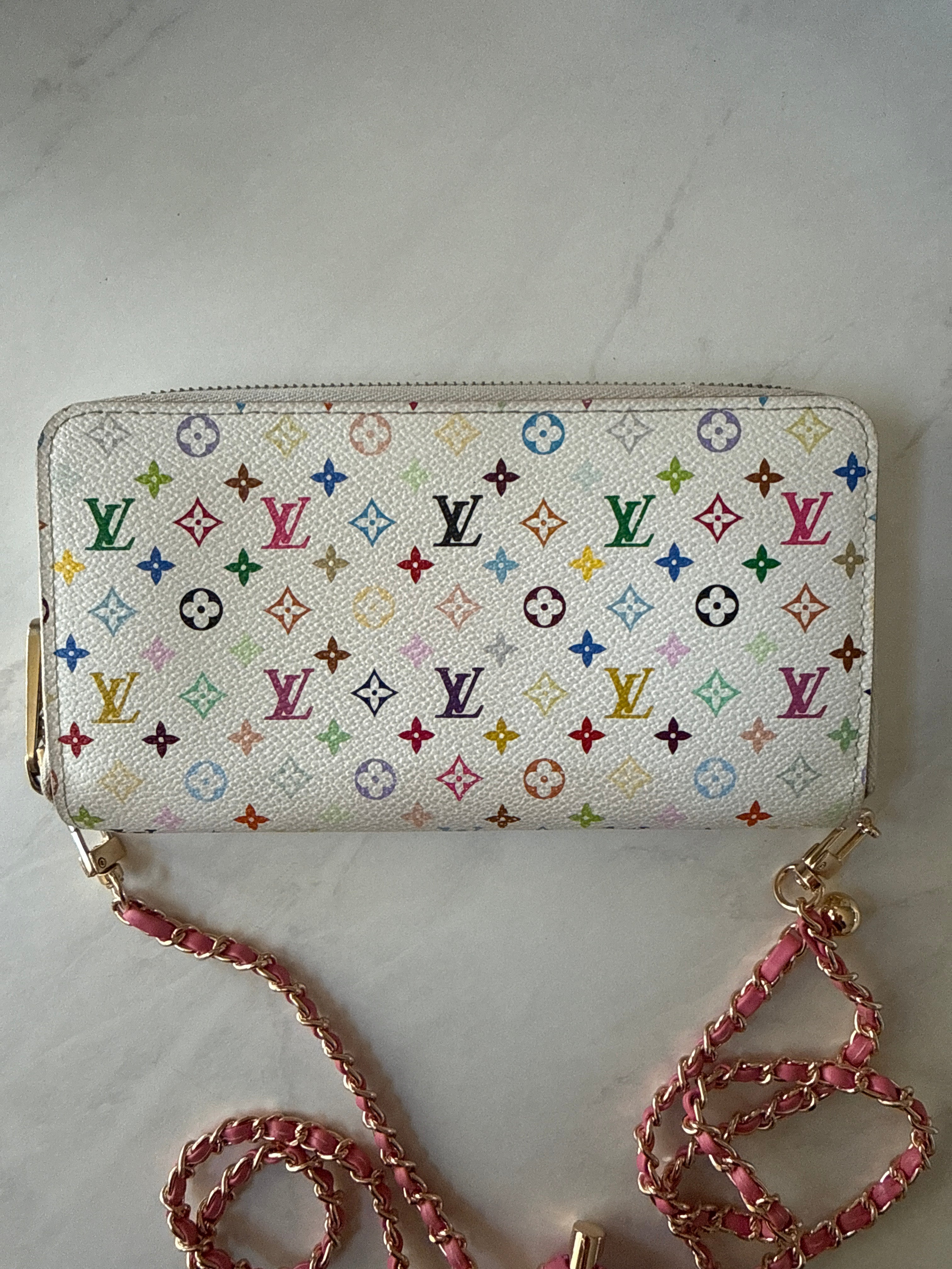 Louis Vuitton Multi Color Wallet On Chain