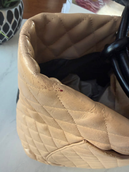 Chanel Cambon Beige/Black Tote