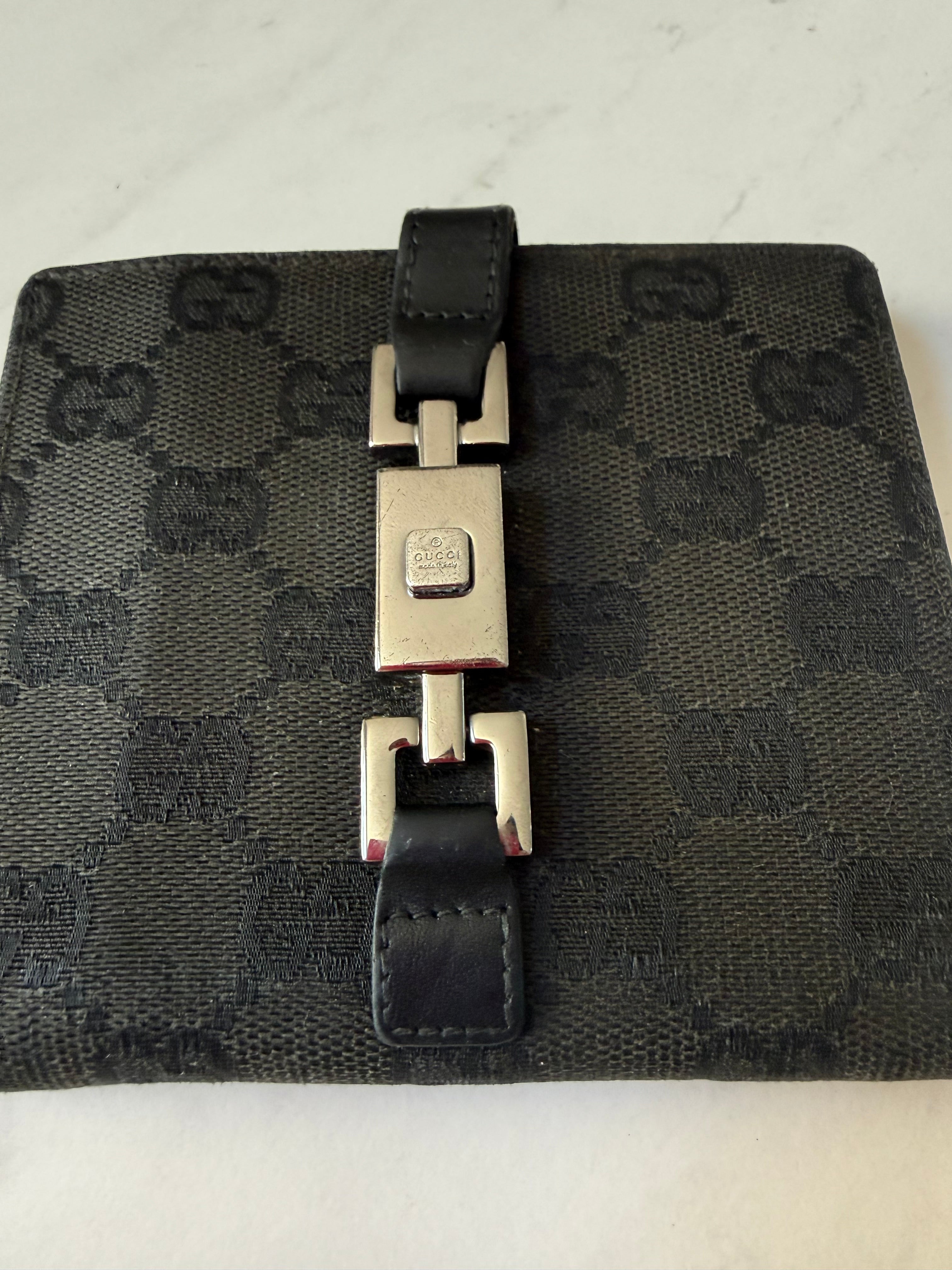 Black Gucci Jackie Wallet