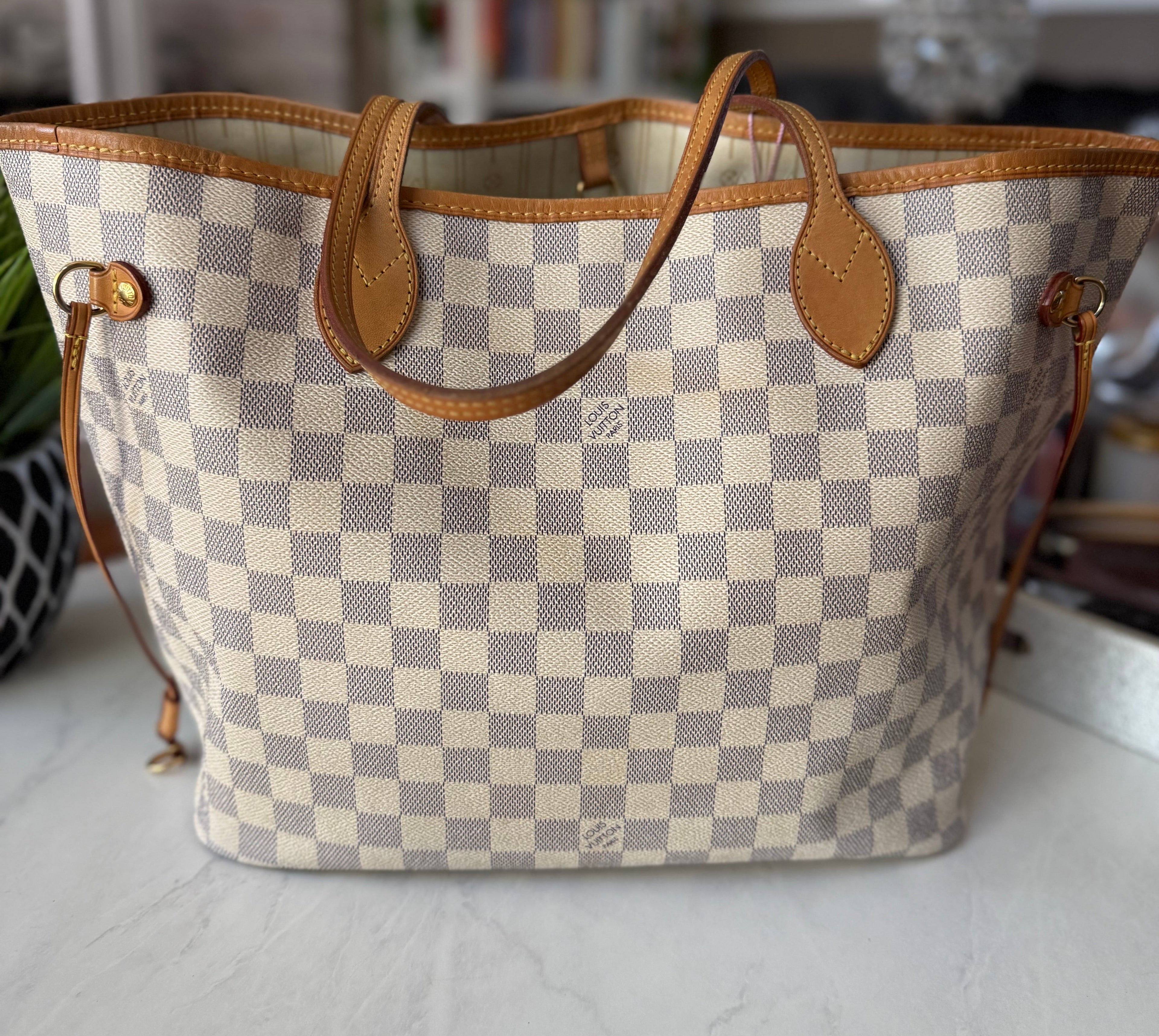 Louis Vuitton Azur Neverfull MM