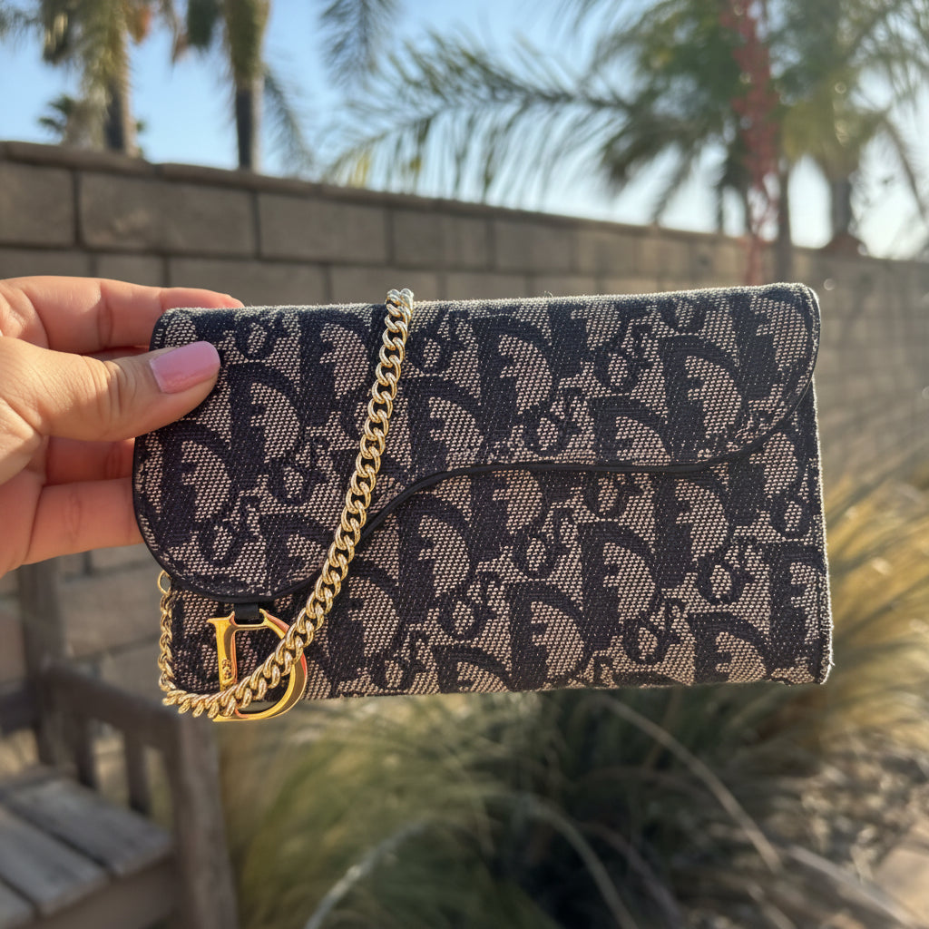 Dior Trotter Saddle Wallet