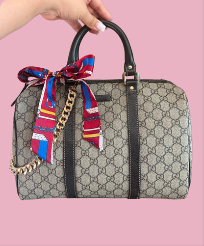 Preloved Gucci GG Supreme Joy Boston Bag