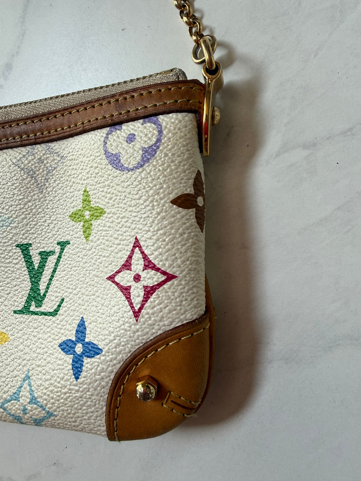 Louis Vuitton Monogram Multicolor Pochette Milla