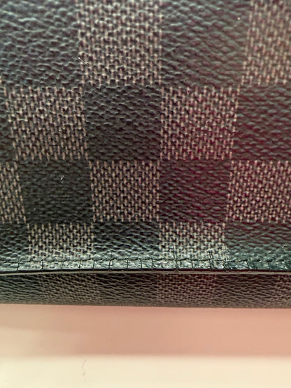 Louis Vuitton Graphite Wallet w/ Chain