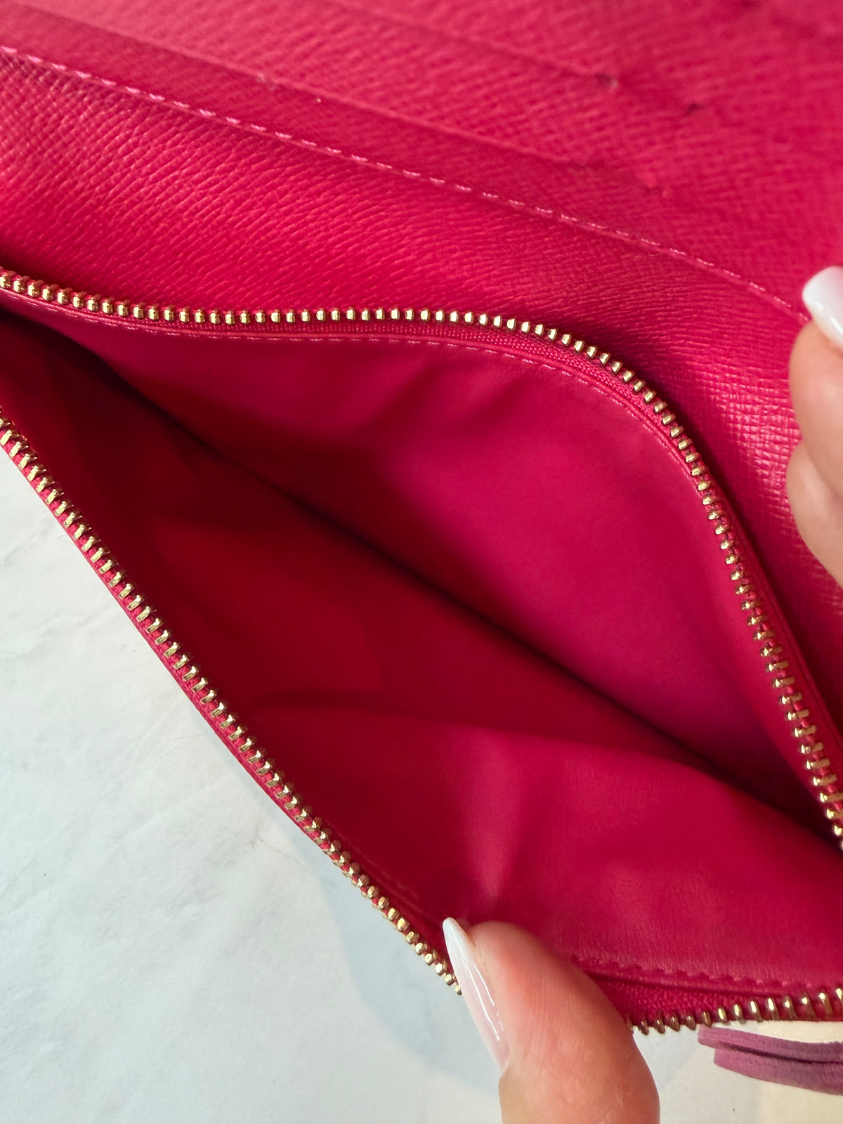 Preloved Louis Vuitton Insolite Rose Pink Wallet