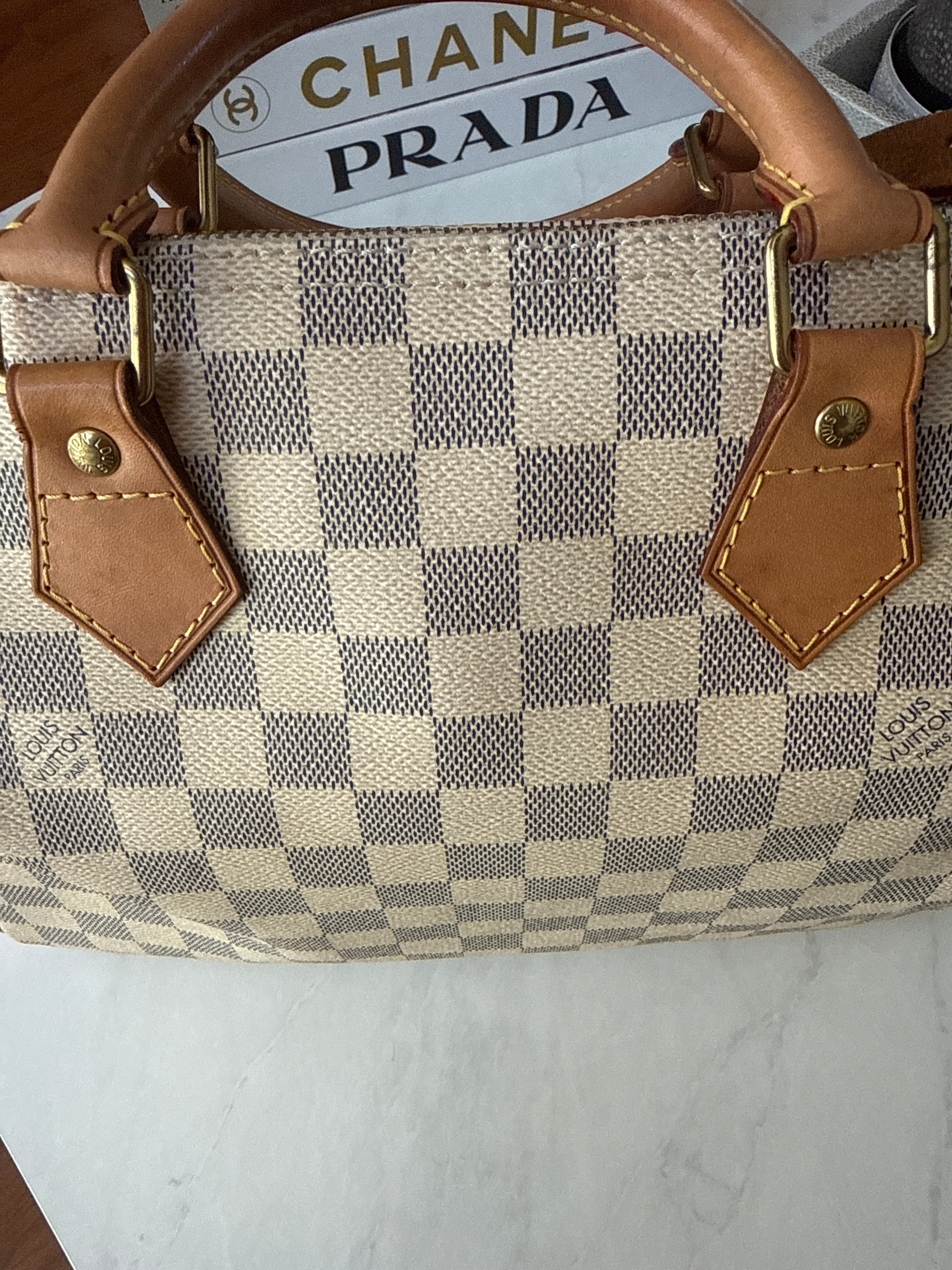 Louis Vuitton Speedy 30 Azur