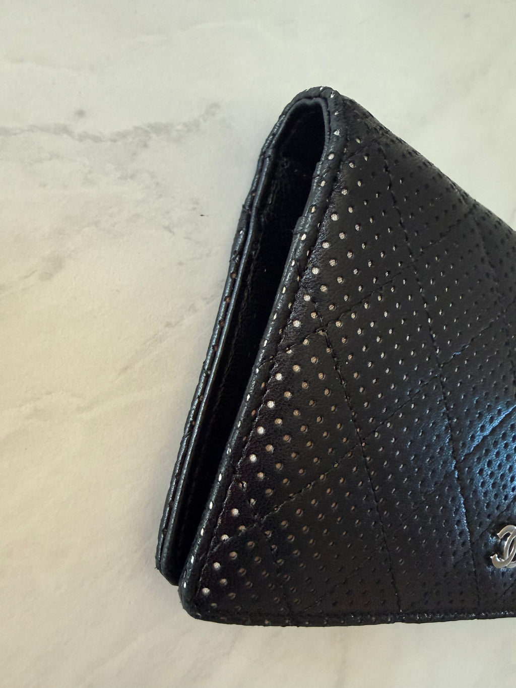 Chanel Perforated Wallet