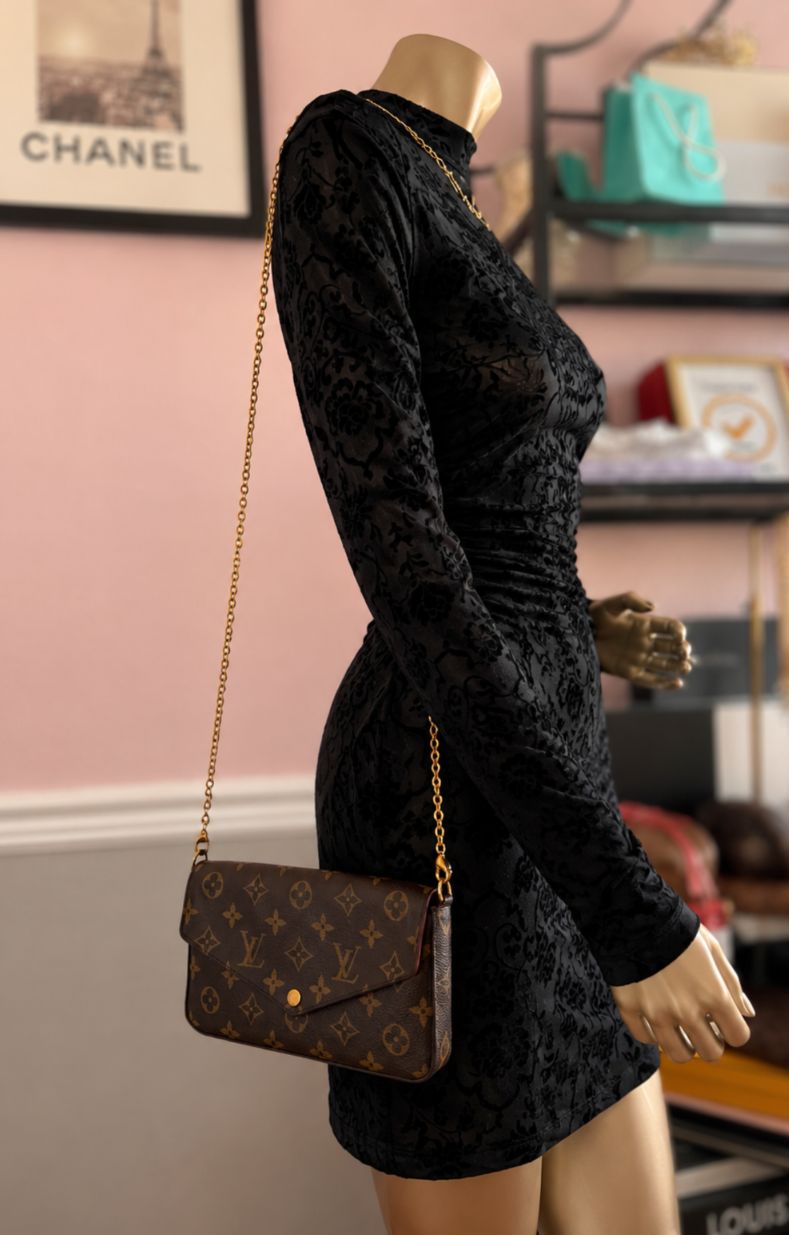 Preloved Louis Vuitton Monogram Felicie