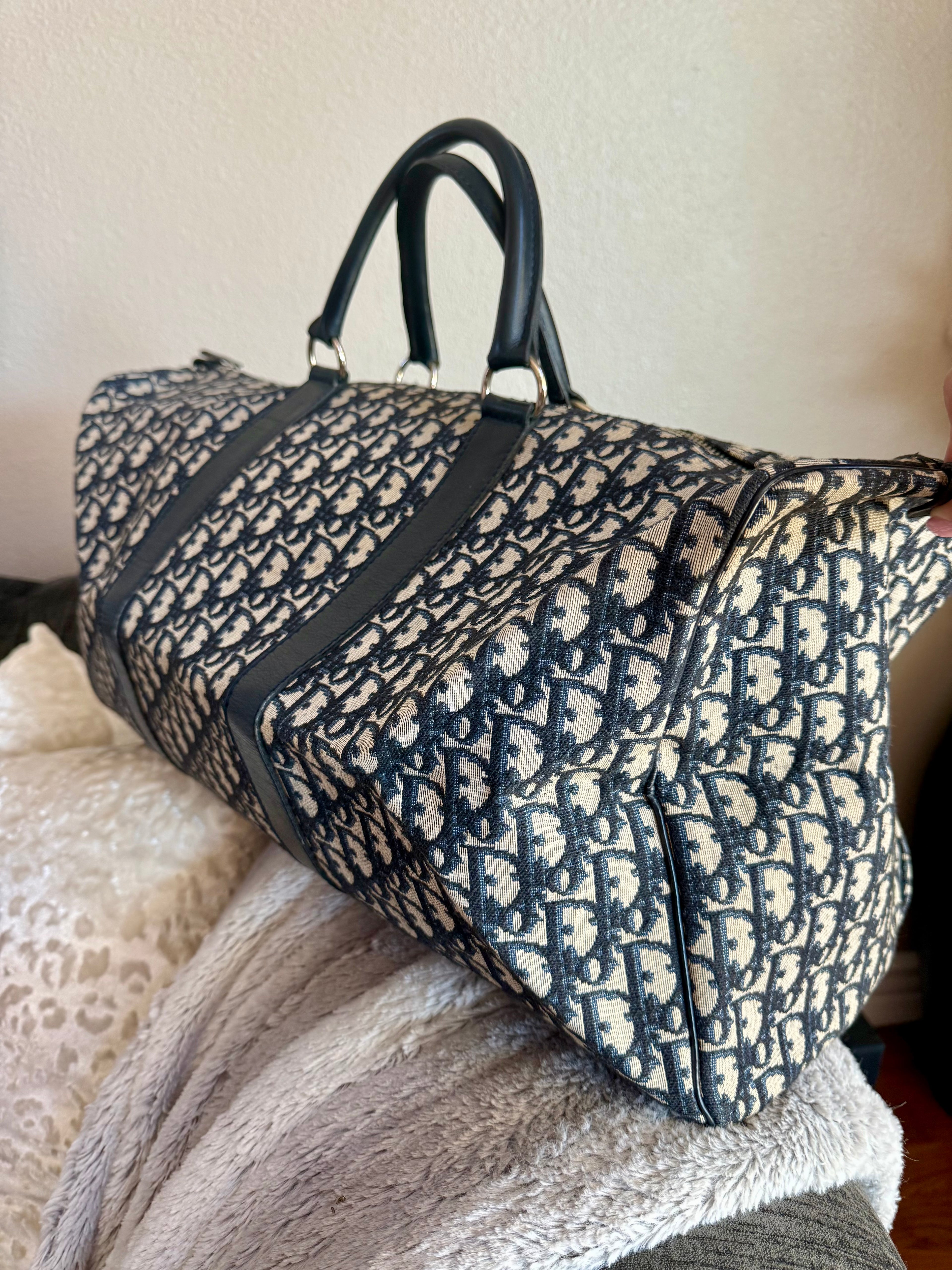 Christian Dior Oblique Duffle Bag