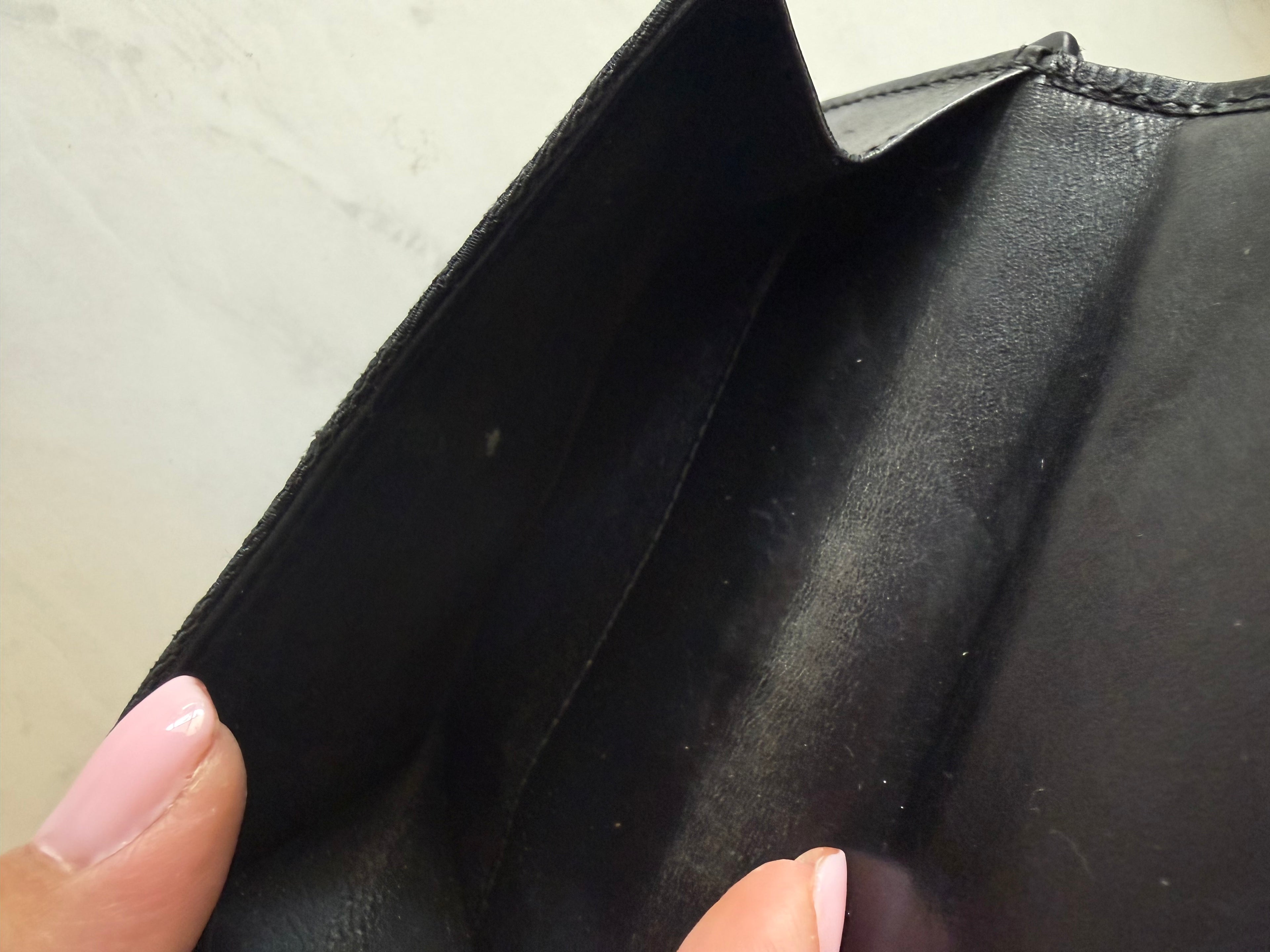 Black Gucci Jackie Wallet