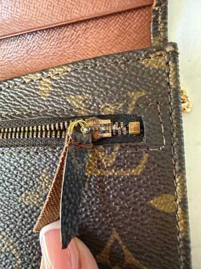 Preloved Louis Vuitton Rabat Clutch w/ Chain