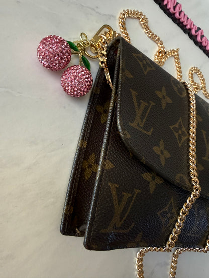 Preloved Louis Vuitton Rabat Clutch w/ Chain