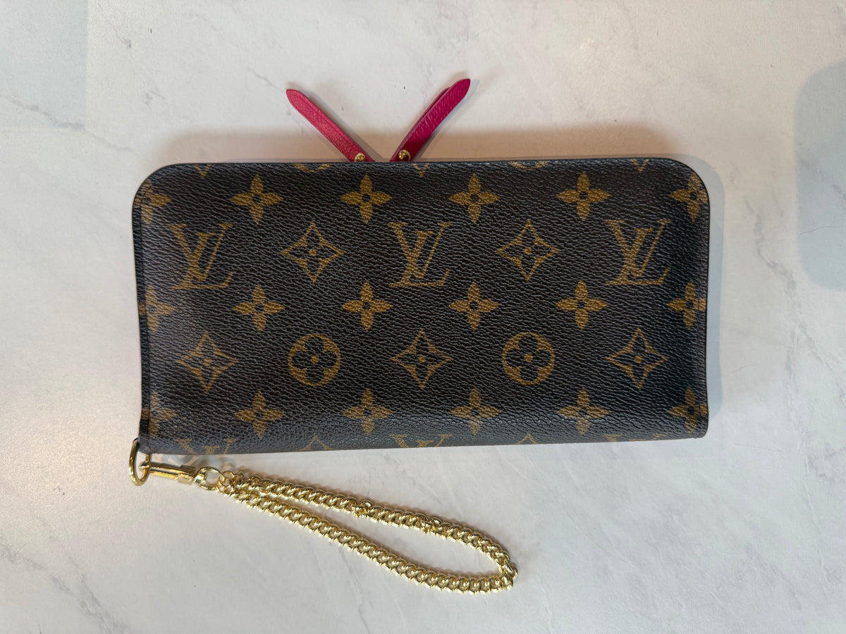 Preloved Louis Vuitton Insolite Rose Pink Wallet