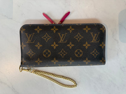 Preloved Louis Vuitton Insolite Rose Pink Wallet