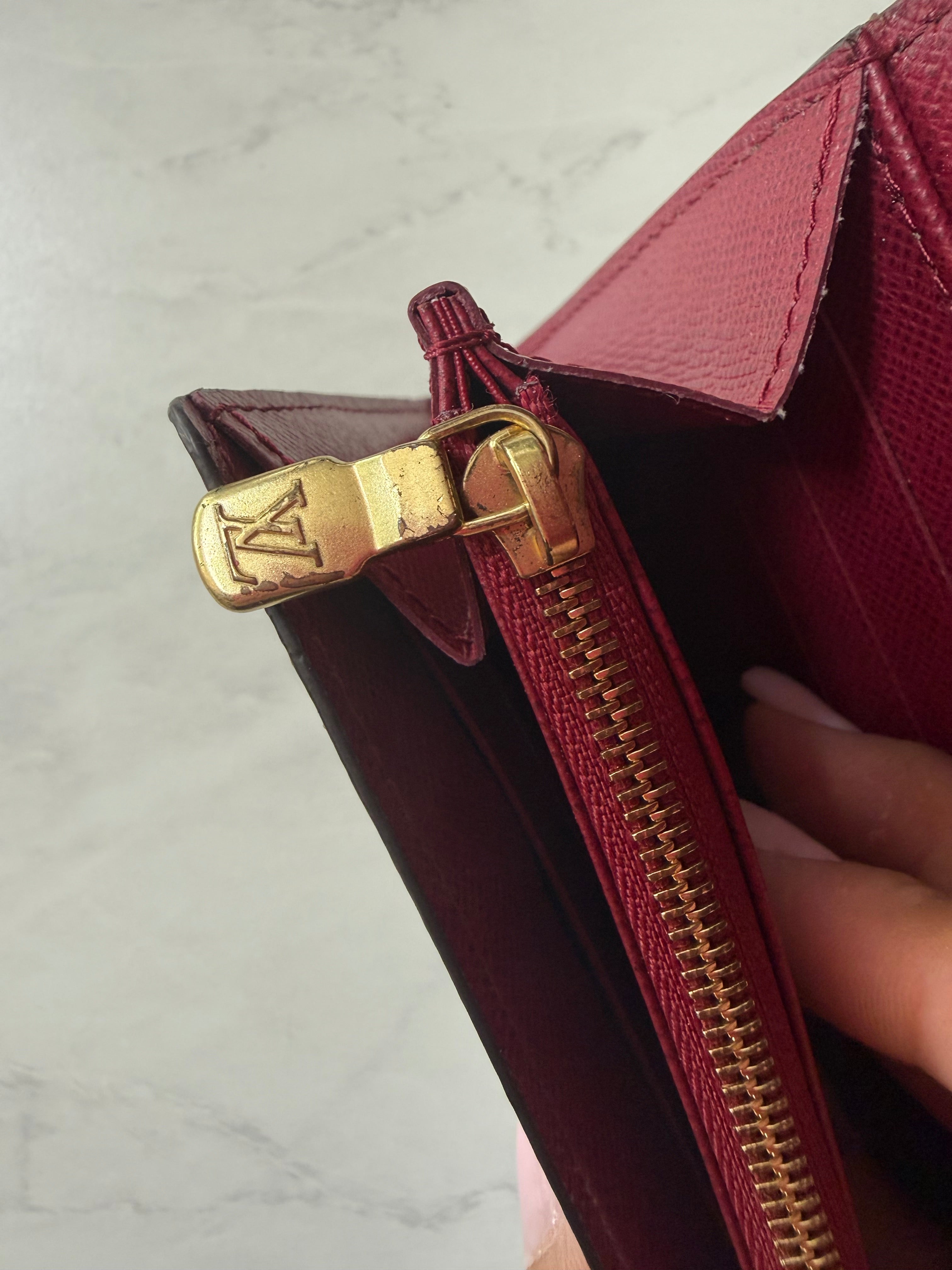 Louis Vuitton Sarah Wallet (Fuchsia)