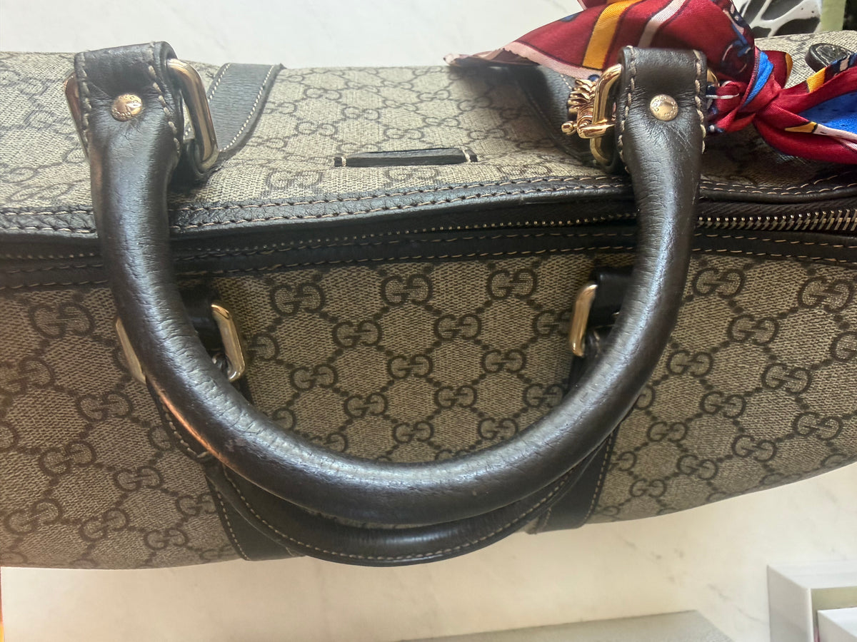 Preloved Gucci GG Supreme Joy Boston Bag