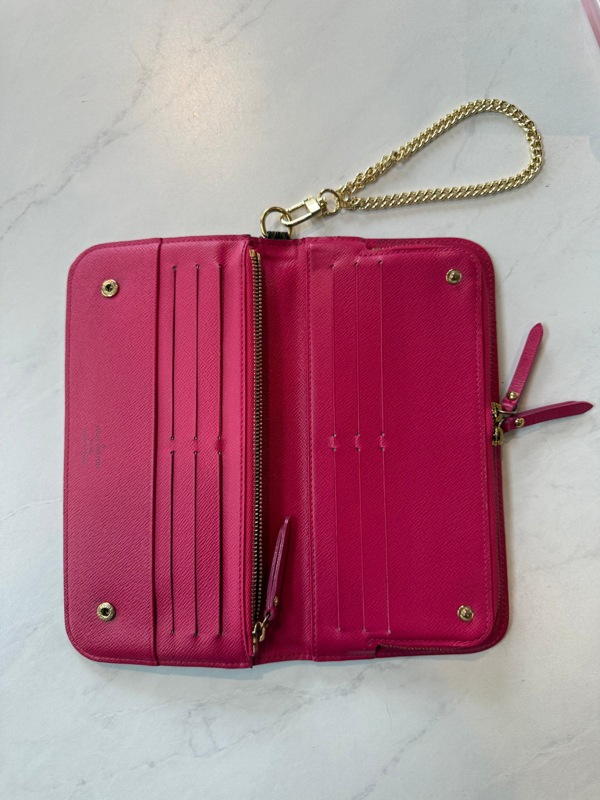 Preloved Louis Vuitton Insolite Rose Pink Wallet