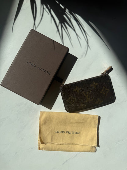 Preloved Louis Vuitton Monogram Cles Key Pouch