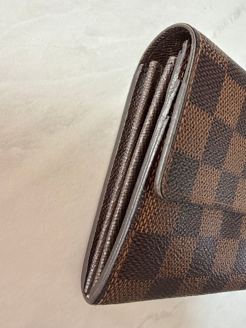 Louis Vuitton Ebene Sarah Wallet