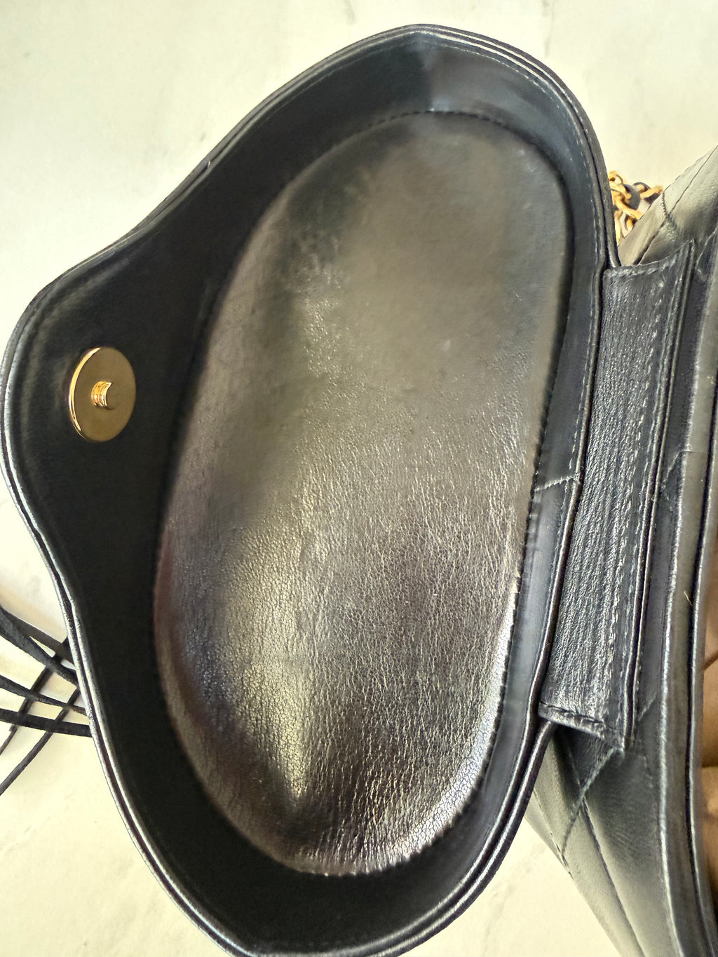Black Chanel Lambskin Vanity