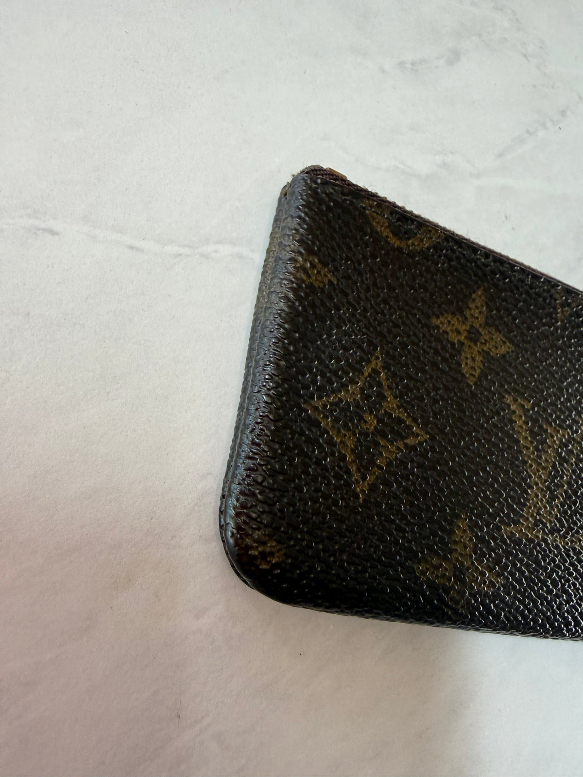 Preloved Louis Vuitton Monogram Cles Key Pouch