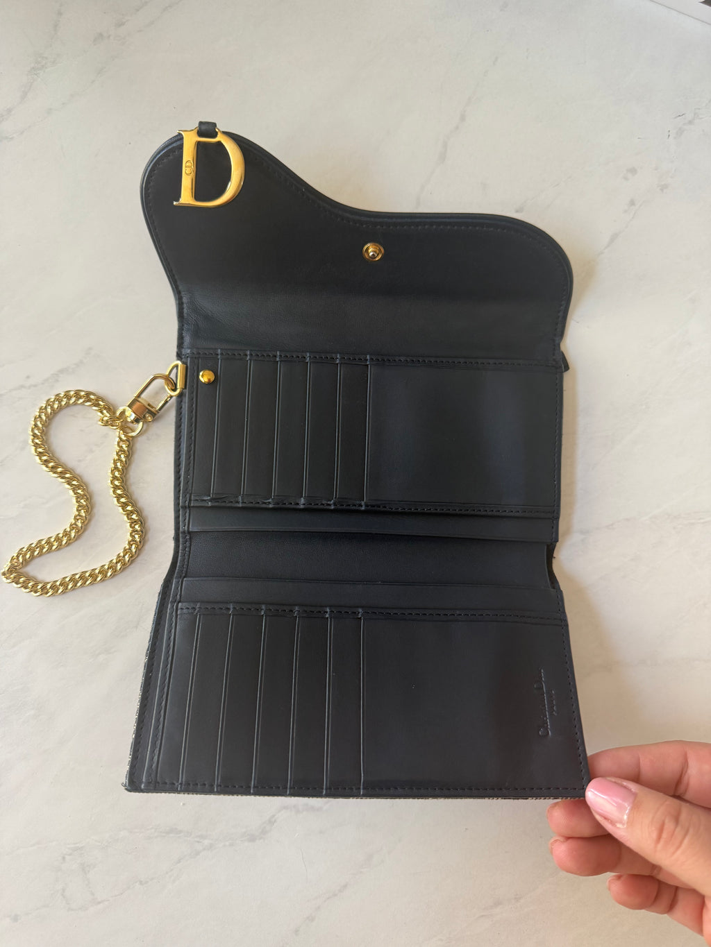 Dior Trotter Saddle Wallet