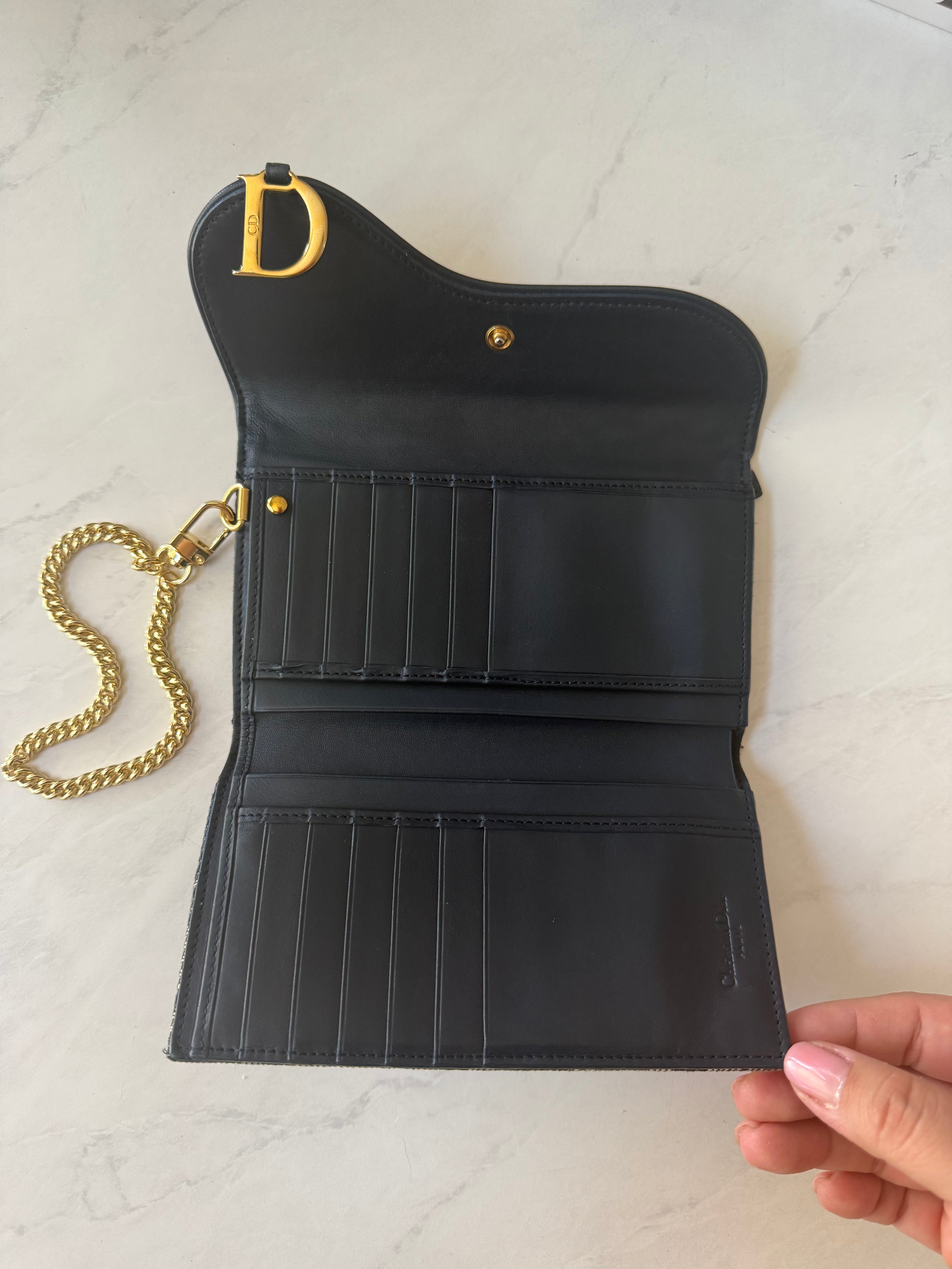 Dior Trotter Saddle Wallet