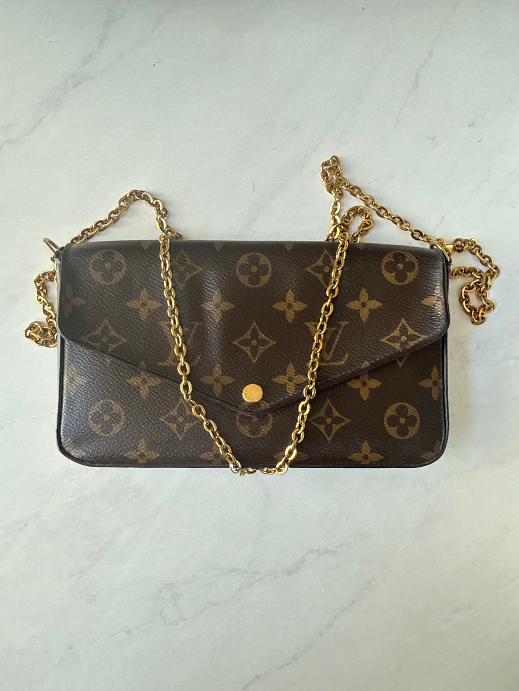 Preloved Louis Vuitton Monogram Felicie