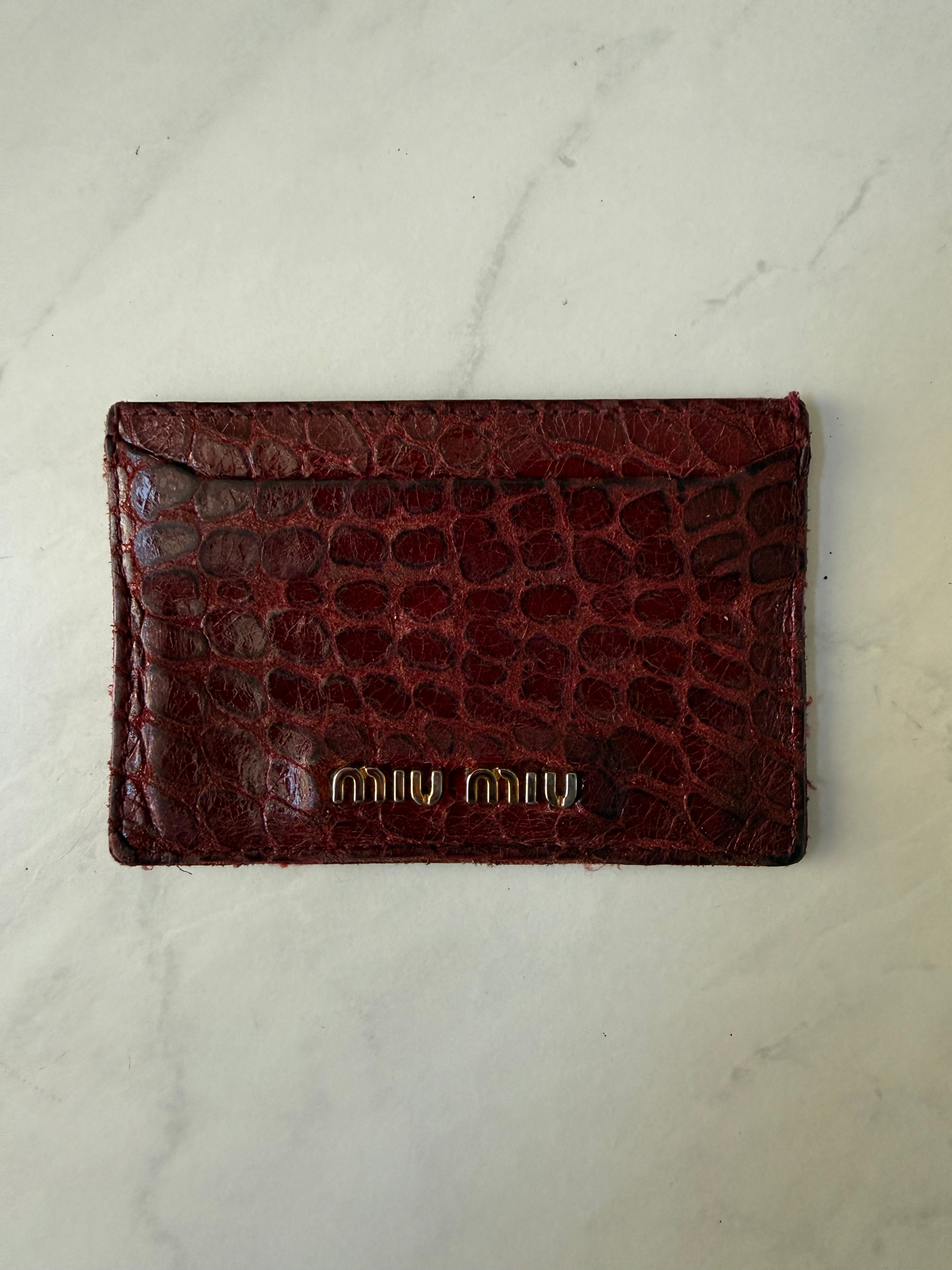 Miu Miu Card Holder
