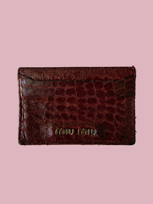 Miu Miu Card Holder