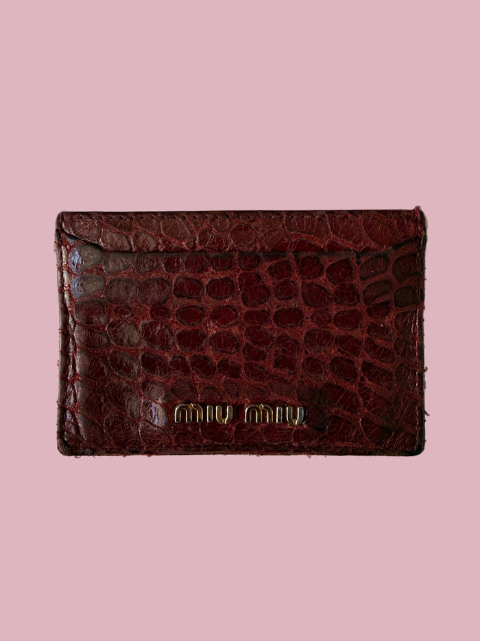 Miu Miu Card Holder