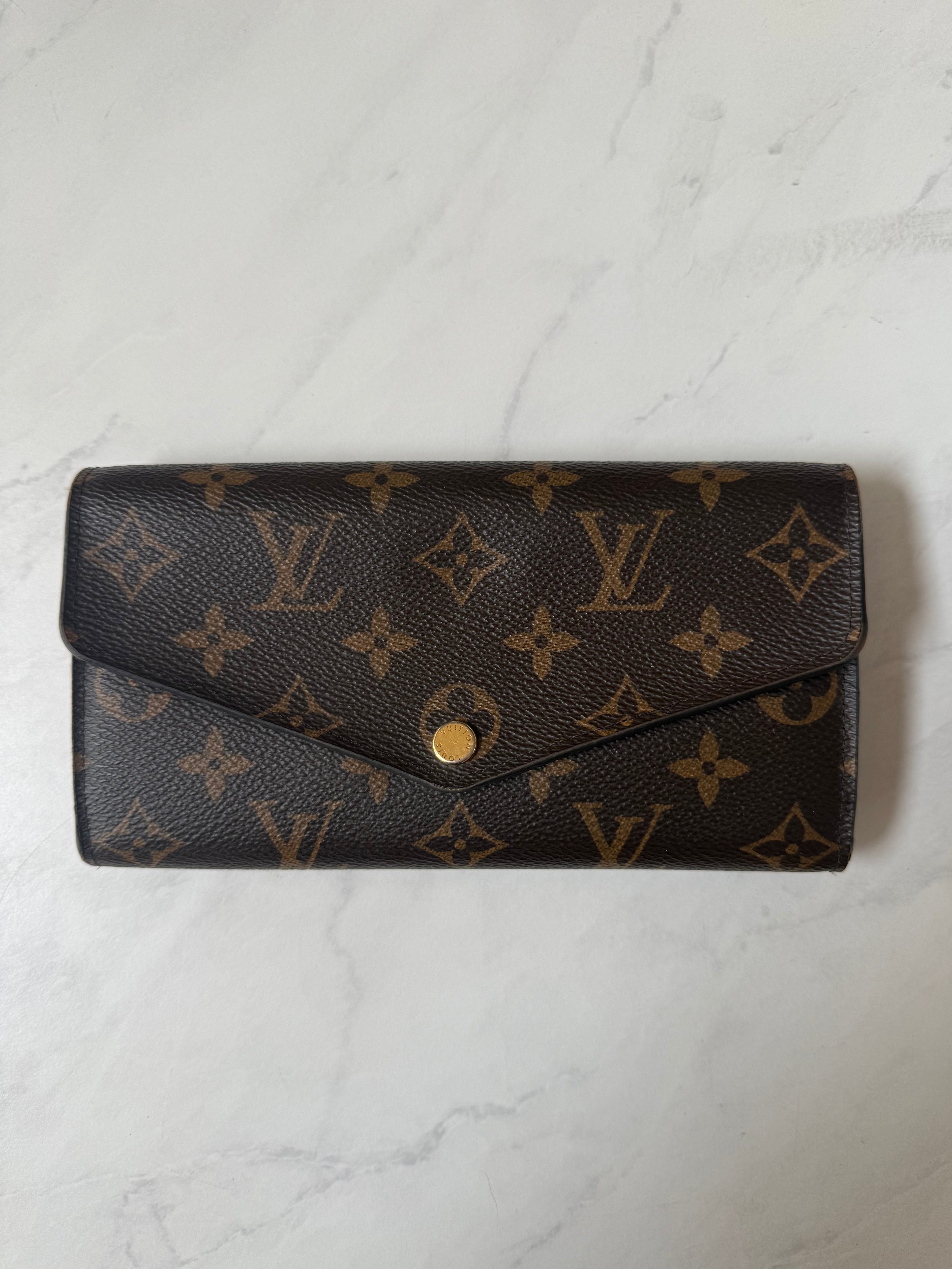 Louis Vuitton Sarah Wallet (Fuchsia)