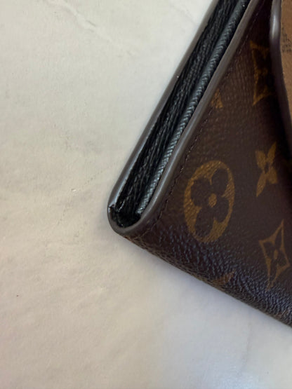 Preloved Louis Vuitton Reverse Sarah Wallet w/ Chain